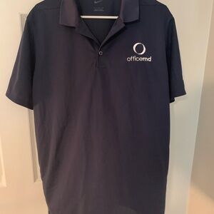 Nike Men's Dark Blue Polo Shirt